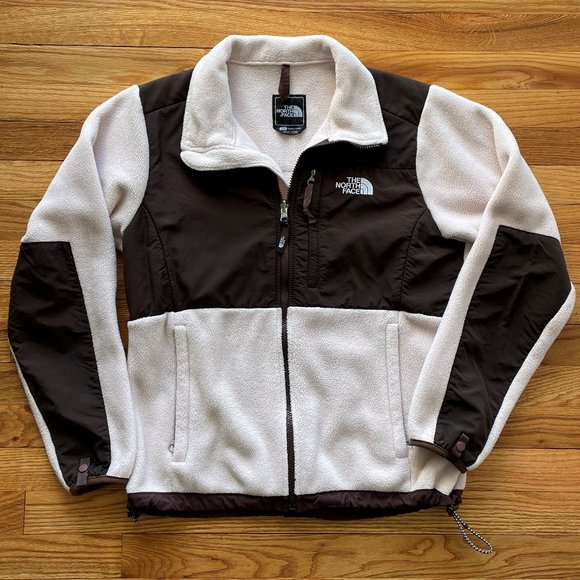 The North Face Light Pink and Brown Denali Fleece Size Medium - Picture 1 of 6